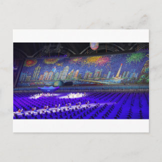 North Korea Mass Games Postcard