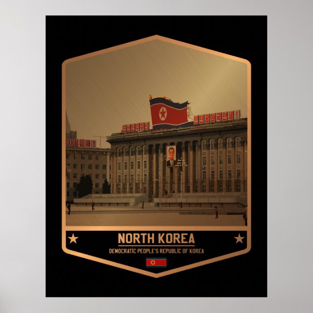 North Korea Poster (Front)
