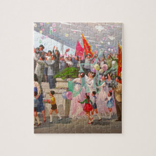 North  Korea - Propaganda Jigsaw Puzzle
