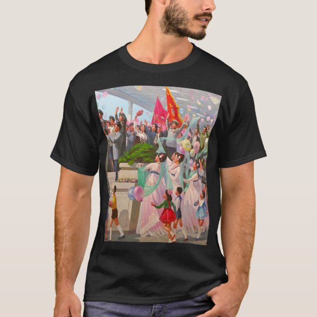North  Korea - Propaganda T-Shirt (Front)