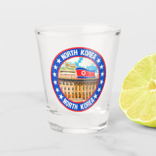 North Korea Shot Glass