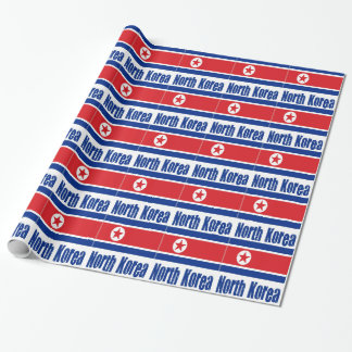 North Korea Wrapping Paper