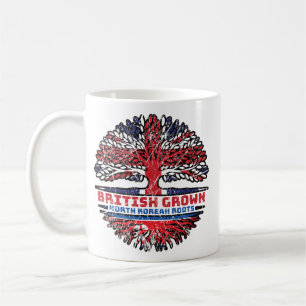 North Korean North Korea Uk United Kingdom British Coffee Mug