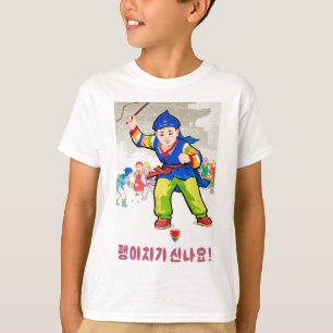 North Korean Shirt Kids