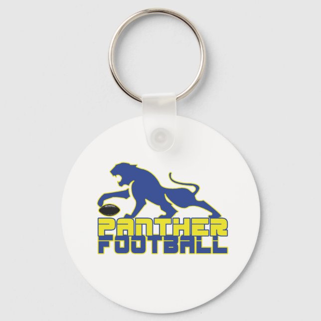 North Lamar Panther Football Paris Texas Key Ring (Front)