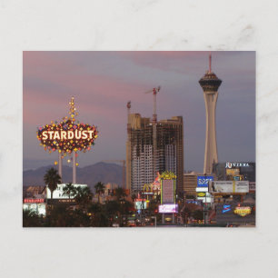 North Las Vegas Strip Sunset 2006 Postcards