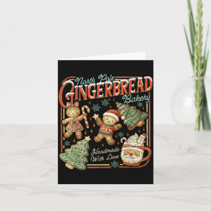 North Le Gingerbread Bakery Christmas  Card