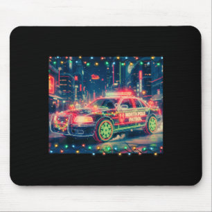 North Le Patrol Christmas Car Tee  Mouse Pad