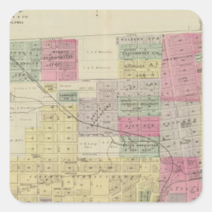 North Leavenworth, Kansas Square Sticker