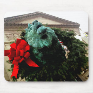 North Lion at the Art Institute of Chicago Mouse Pad