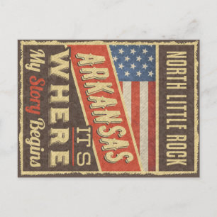 North Little Rock Arkansas Postcard