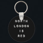 North London Is Red - Arsenal Coyg Football Slogan Key Ring<br><div class="desc">North London Is Red - Arsenal Coyg Football Slogan</div>