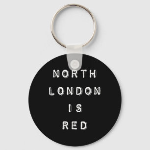 North London Is Red - Arsenal Coyg Football Slogan Key Ring