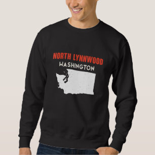 North Lynnwood Washington USA State America Travel Sweatshirt
