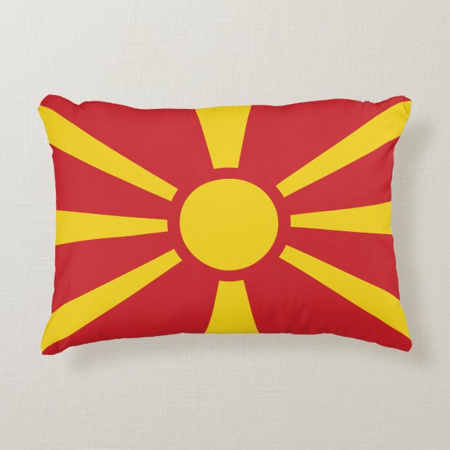 North Macedonia Decorative Cushion (Front)