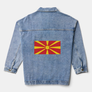 North Macedonia Denim Jacket