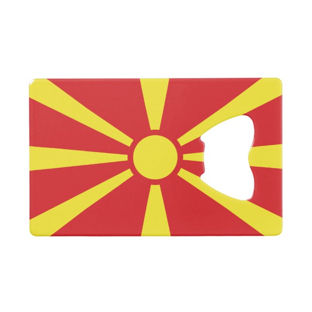 North Macedonia Flag (Front (Horizontal))