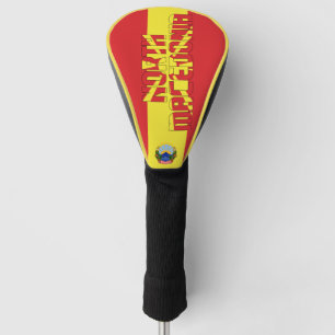 North Macedonia Flag Gorgeous Patriotic Golf Head Cover
