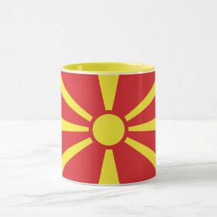 North Macedonia Flag Mug
