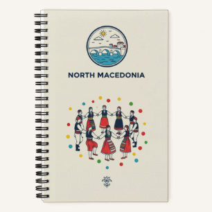 North Macedonia Heritage & Folklore: Travel Photo Notebook