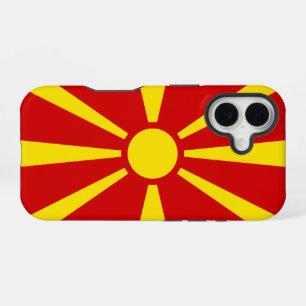 North Macedonia iPhone 16 Case
