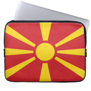 North Macedonia Laptop Sleeve