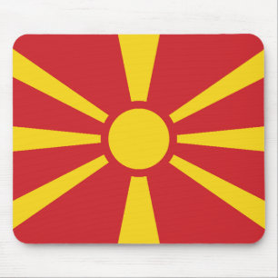North Macedonia Mouse Pad