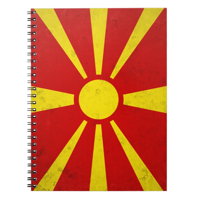 North Macedonia Notebook (Front)
