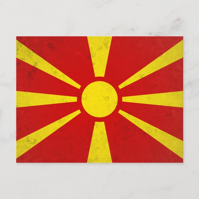 North Macedonia Postcard (Front)