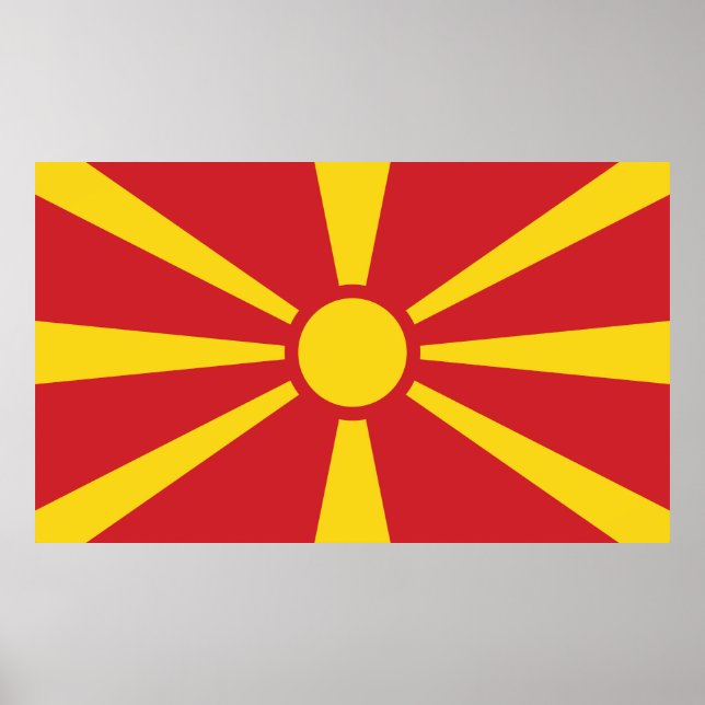 North Macedonia Poster (Front)