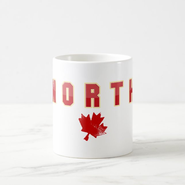 North maple leaf coffee mug (Center)