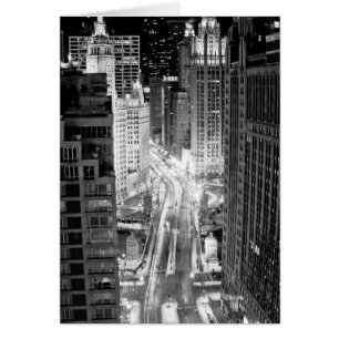 North Michigan Avenue in Chicago after winter