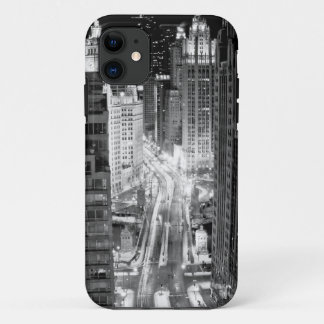 North Michigan Avenue in Chicago after winter iPhone 11 Case