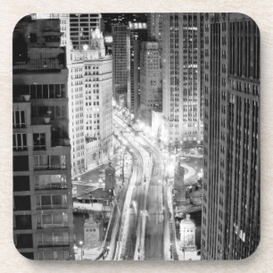 North Michigan Avenue in Chicago after winter Coaster