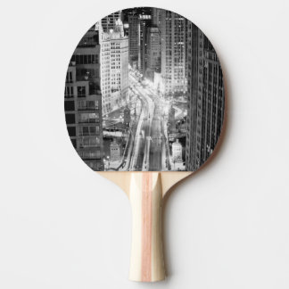 North Michigan Avenue in Chicago after winter Ping Pong Paddle