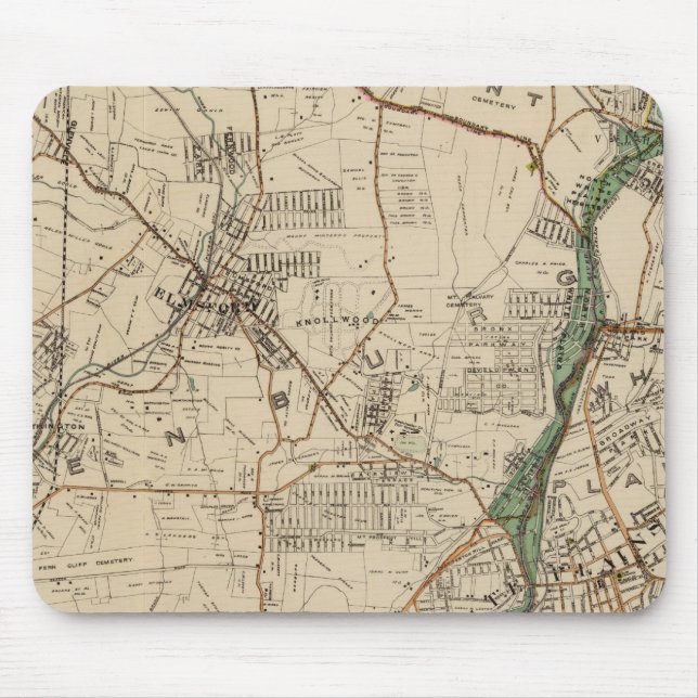 North New York City 5 Mouse Pad (Front)