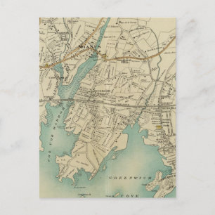 North New York City 7 Postcard