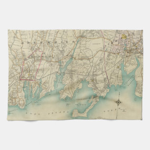 North New York City 7 Tea Towel