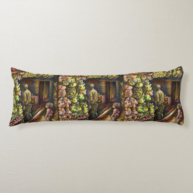 North of the Circus Body Cushion (Front)