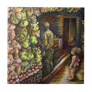 North of the Circus Ceramic Tile