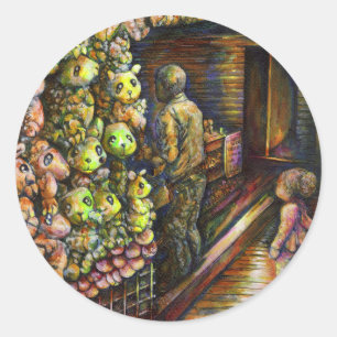 North of the Circus Classic Round Sticker