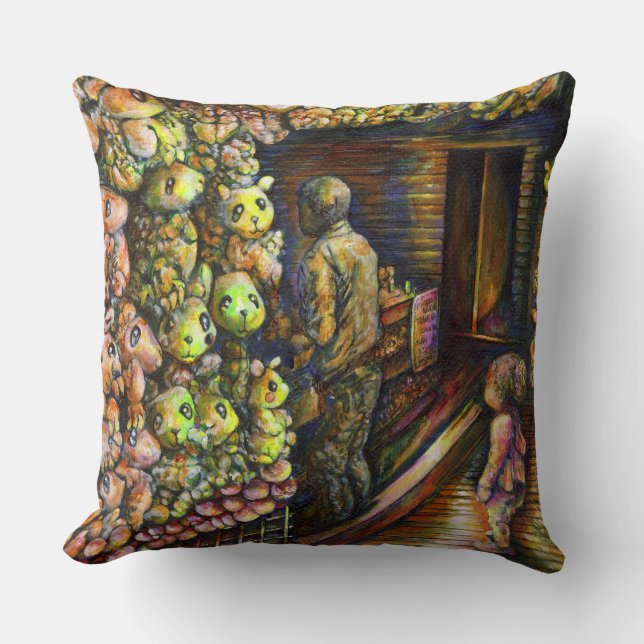 North of the Circus Cushion (Front)