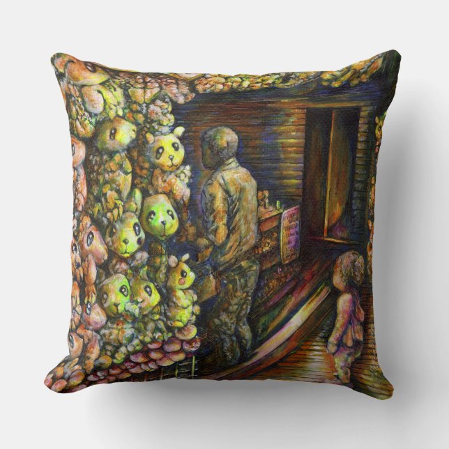 North of the Circus Cushion (Front)