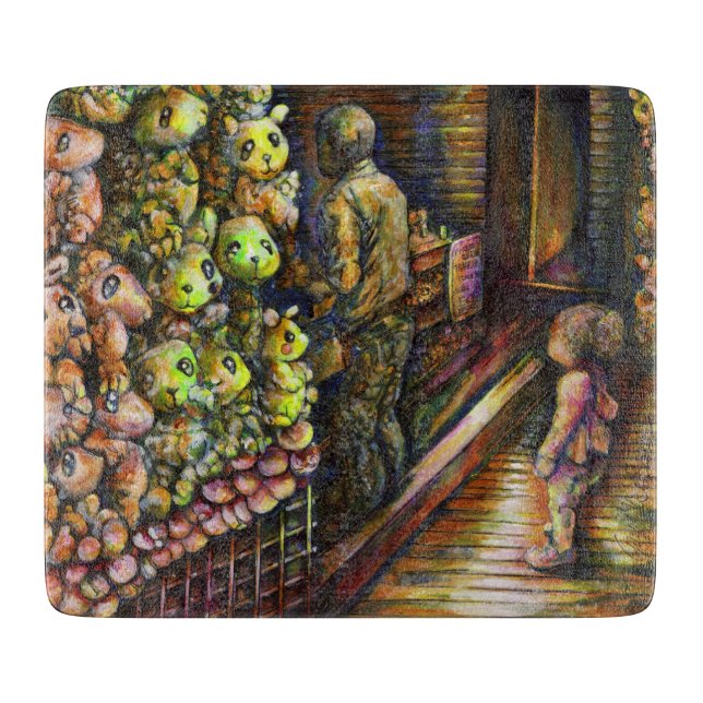 North of the Circus Cutting Board (Front)