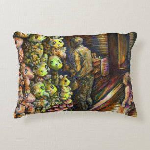 North of the Circus Decorative Cushion