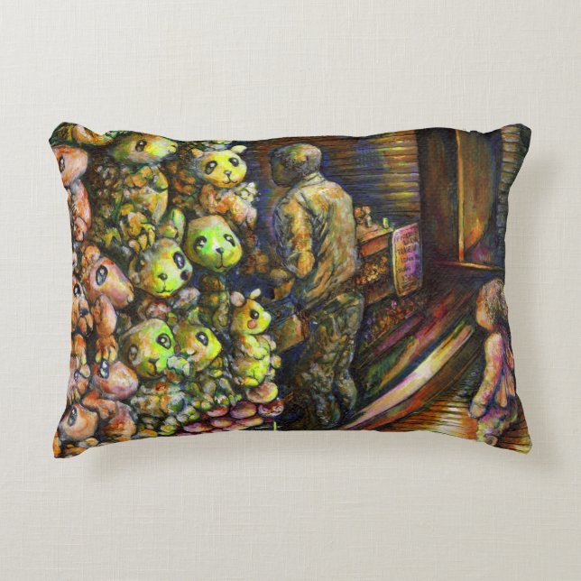 North of the Circus Decorative Cushion (Front)