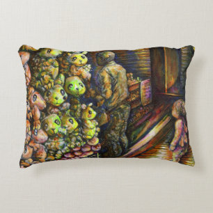 North of the Circus Decorative Cushion