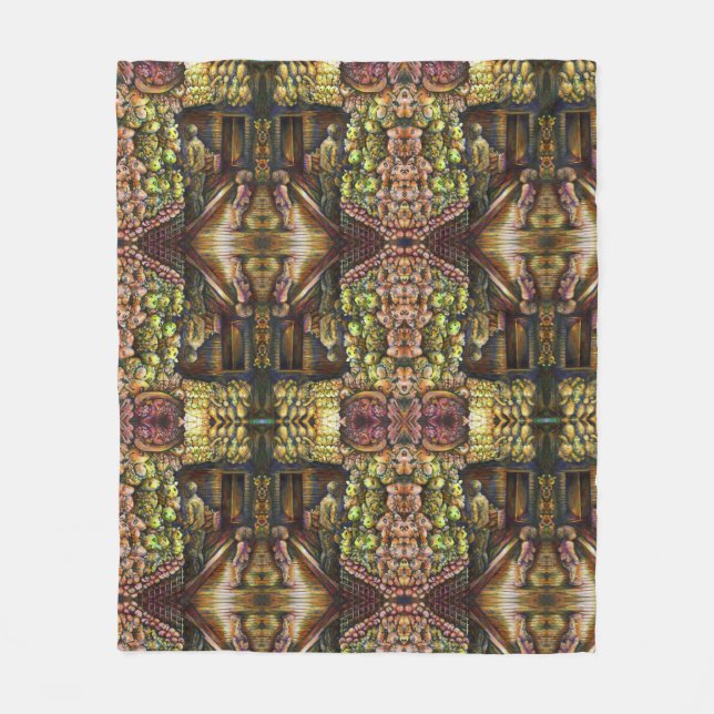 North of the Circus Fleece Blanket (Front)