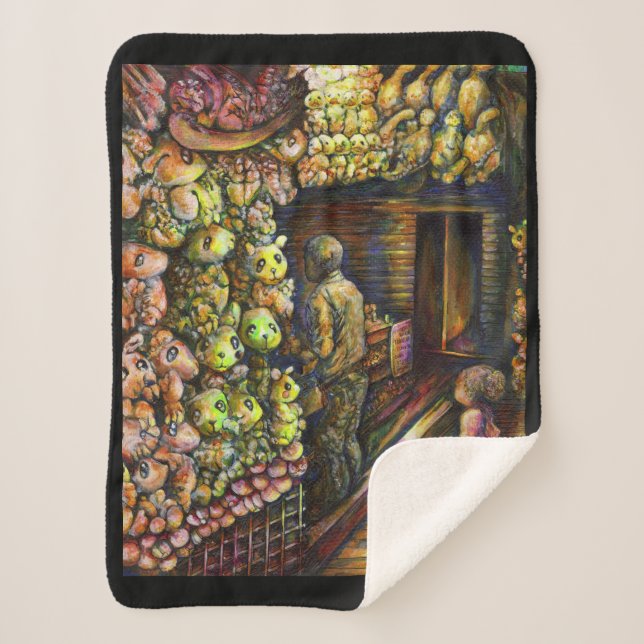 North of the Circus Sherpa Blanket (Front)