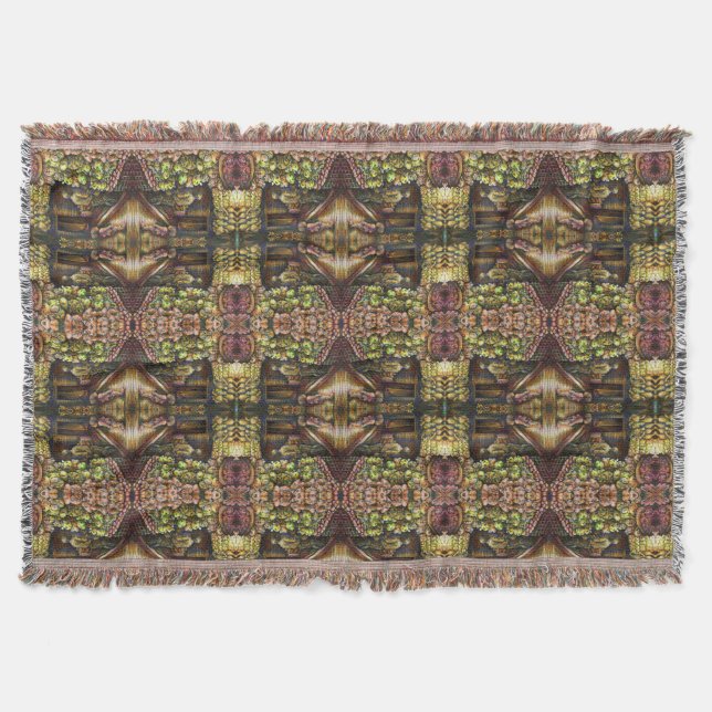 North of the Circus Throw Blanket (Front)